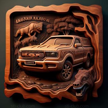 3D модель Ford Ranger (STL)